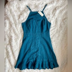 NWT by Anthropologie Teal Dress